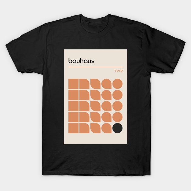 Bauhaus #19 T-Shirt by GoodMoreInc